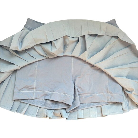 Lululemon High-Rise Pleated Tennis Skirt Size 8 in Blue Willow Athleisure Gym - Picture 4 of 10